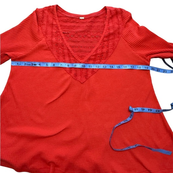 Free People Parisian Nights Tunic Top Size Small - Picture 7 of 9